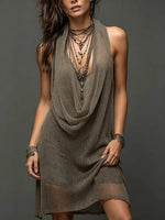 Women's Stylish Loose-fit Sleeveless Knit Top
