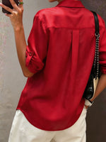 Women's Retro Long-sleeve Shirt