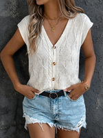 Women's Casual & Stylish Short-sleeve Knit Cardigan